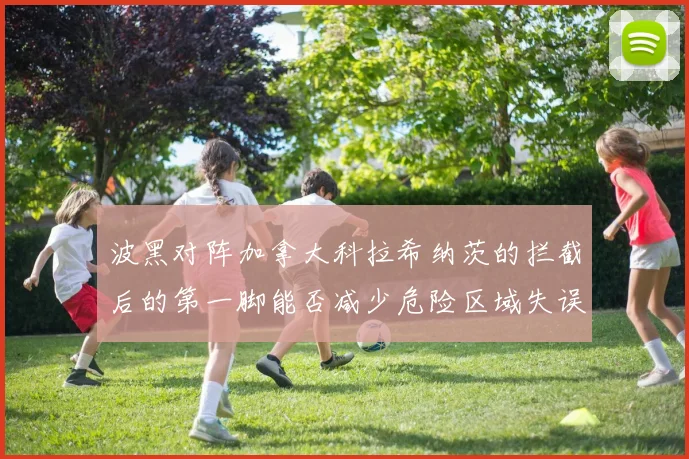 波黑对阵加拿大科拉希纳茨的拦截后的第一脚能否减少危险区域失误